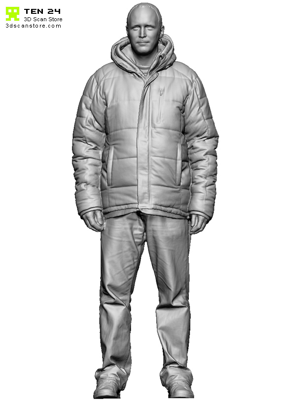 Shaded Male 01 Heavy Coat
